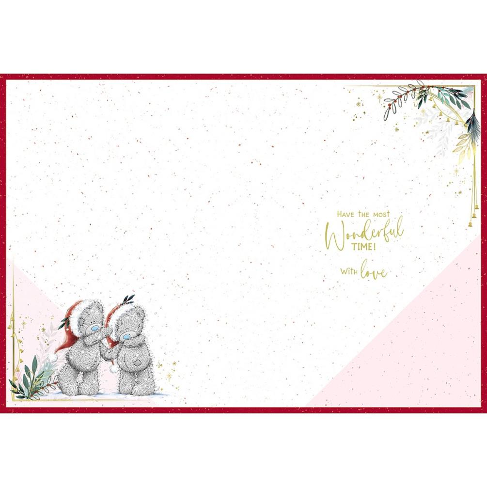 Amazing Friends Me to You Bear Christmas Card Extra Image 1